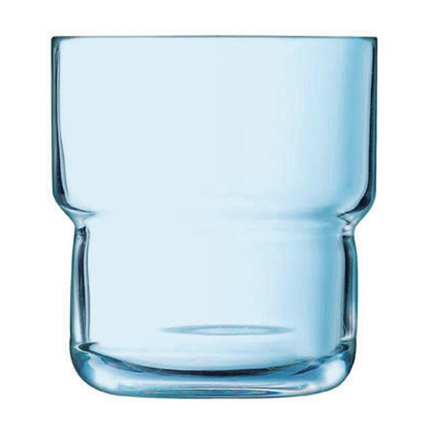 Arcoroc Log Brush Blue Tumblers 220ml (Pack of 24) - HZ422 Utopia Hi Balls and Tumblers Arcoroc