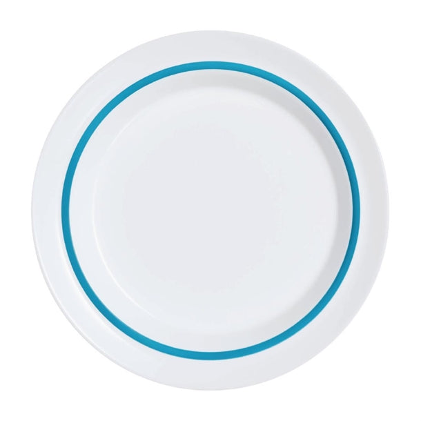 Arcoroc Autonomy Blue Plates 190mm (Pack of 12) - HZ442 Plates Arcoroc