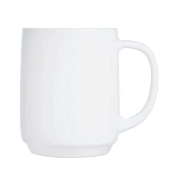 Arcoroc Intensity White Baril Mugs 290ml (Pack of 24) - HZ449 Arcoroc Crockery Arcoroc