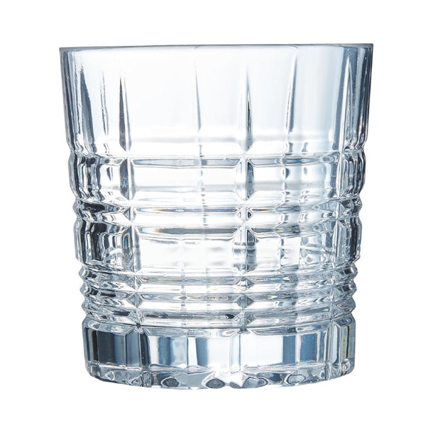 Arcoroc Brixton Old Fashioned Tumblers 300ml (Pack of 12) - HZ462 Cocktail Glasses Arcoroc