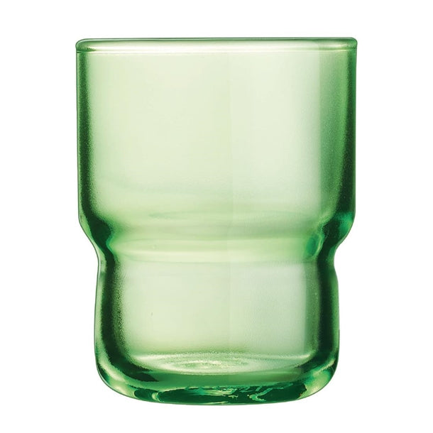 Arcoroc Log Brush Green Tumblers 160ml (Pack of 48) - HZ465 Utopia Hi Balls and Tumblers Arcoroc