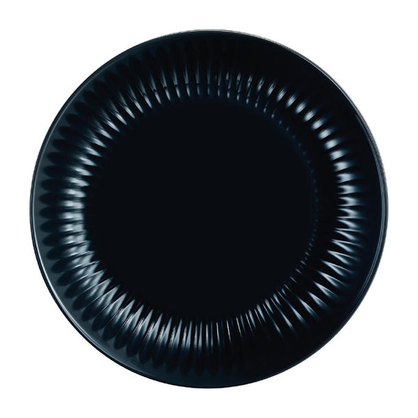 Luminarc Cottage Black Dessert Plates 190mm (Pack of 24) - HZ473 Plates Luminarc