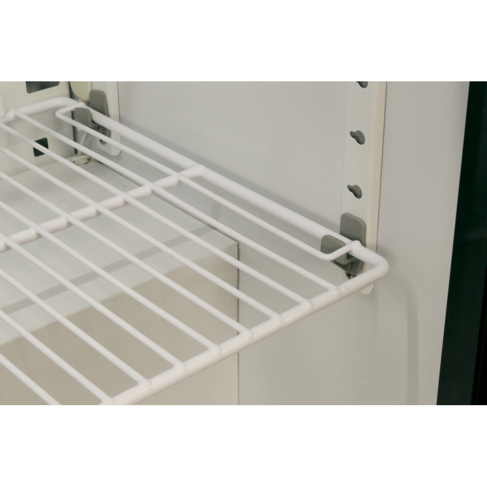 Prodis NT1BHLO-HC single door low profile bottle cooler black finish Single Door Bottle Coolers Prodis