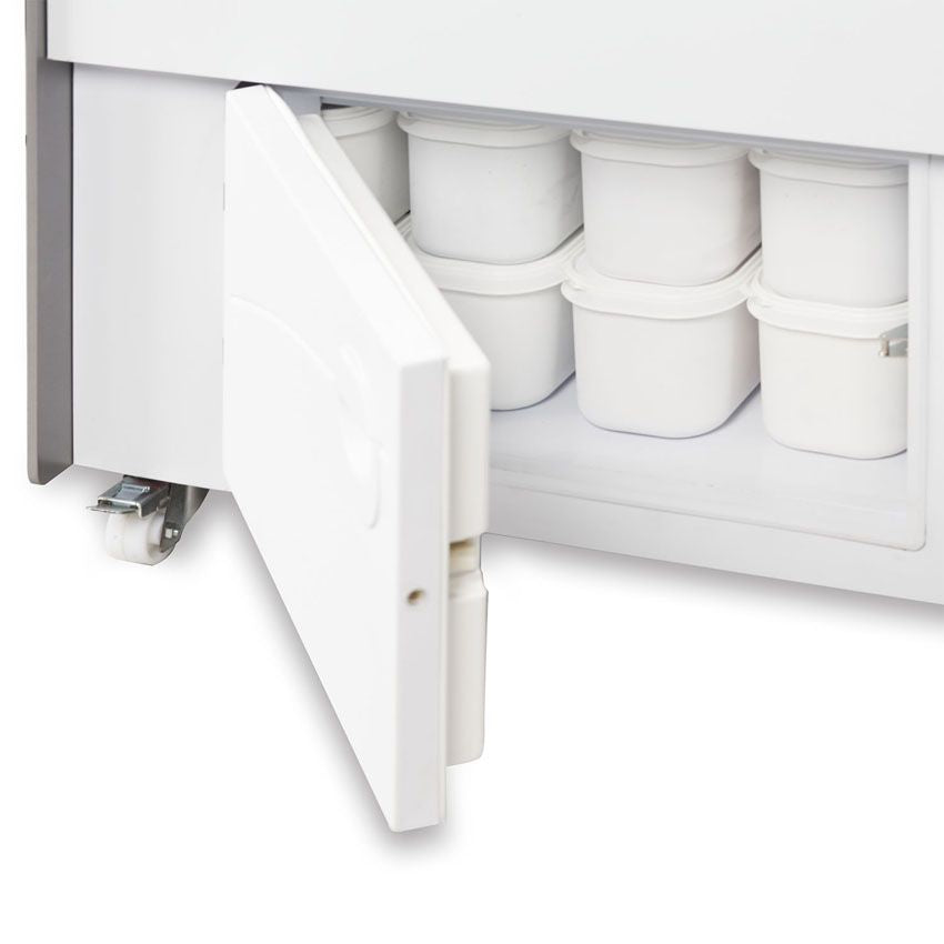 ISA Ventilated Scoop Ice Cream Display 10 x 5 Litre - BERMUDA RV10 Ice Cream Display Freezers ISA