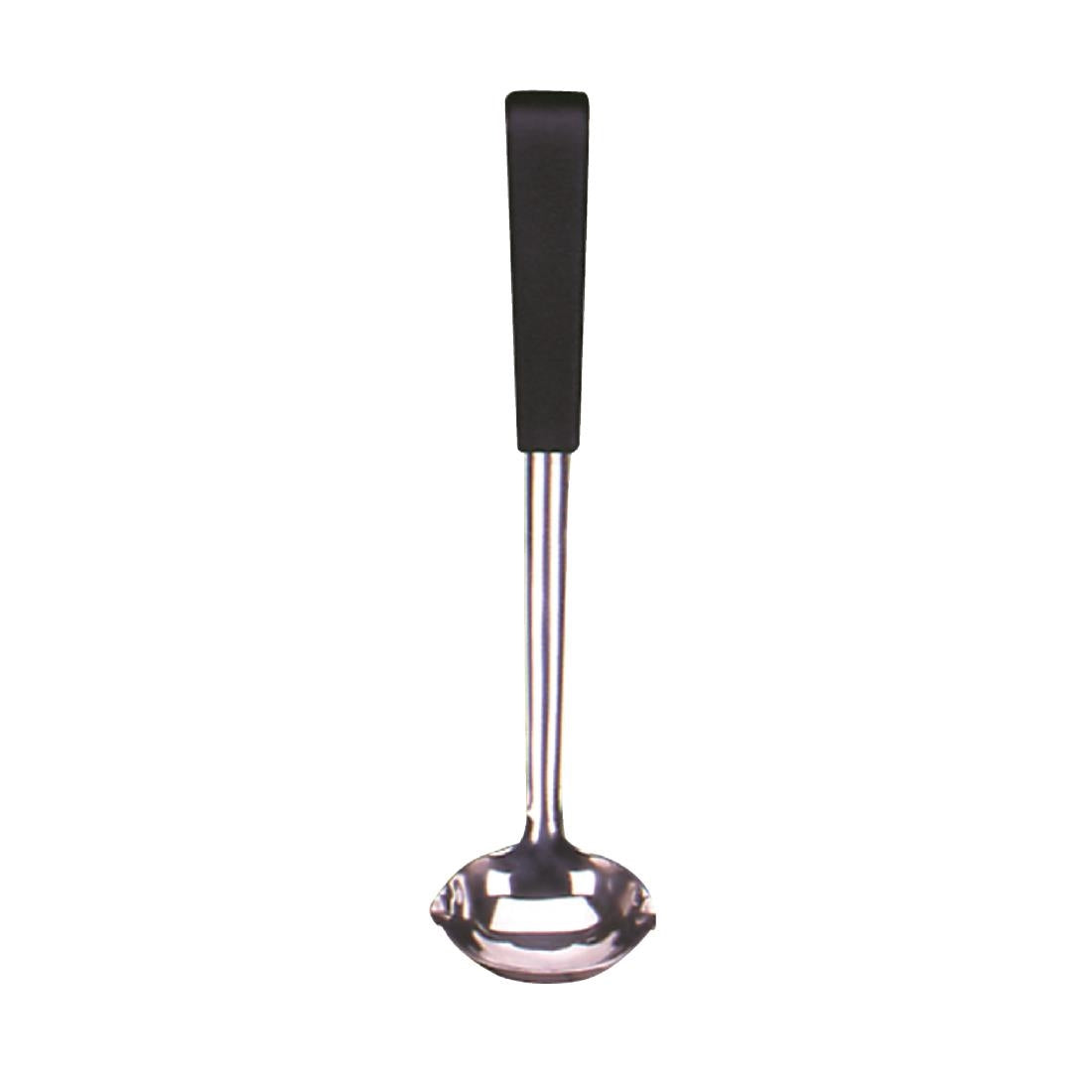 Mermaid Le Buffet Black Handled Sauce Ladle 35ml - J781 Le Buffet