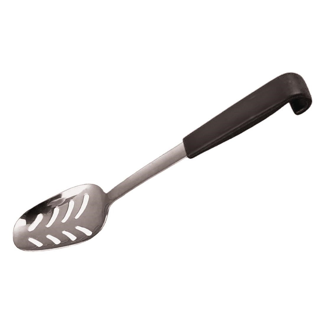 Mermaid Le Buffet Black Handled Serving Spoon Perforated 240mm - J783 Le Buffet