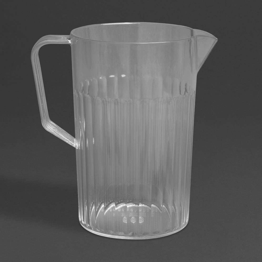 Olympia Kristallon Durable Polycarbonate Jug 0.9Ltr - J900 Jugs, Pitchers, Decanters & Carafes Olympia
