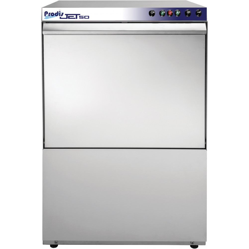 Prodis JET50 500mm Basket Gravity Drain Dishwasher Glasswashers Prodis