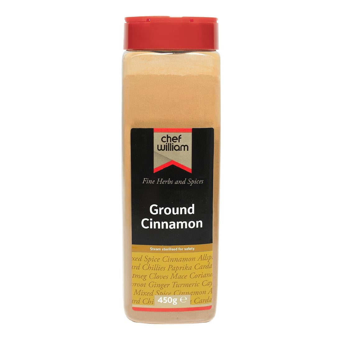 Chef William Ground Cinnamon 450g - KA023 Chef William