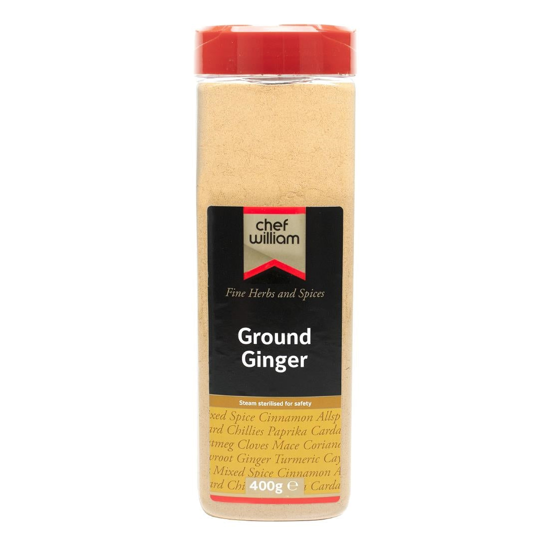 Chef William Ground Ginger 400g - KA024 Chef William