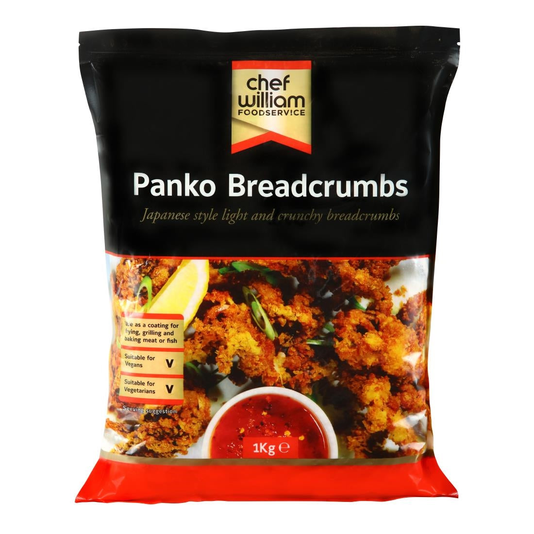 Chef William White Panko Breadcrumbs 1kg - KA047 Chef William
