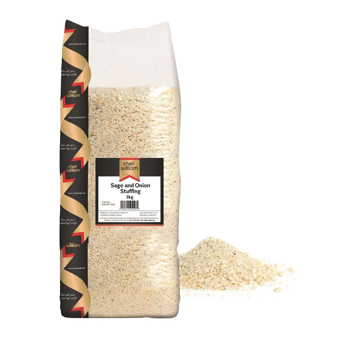 Chef William Sage and Onion Stuffing 3kg - KA048 Chef William