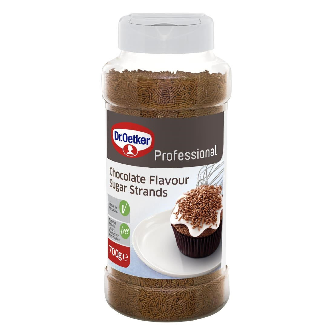 Dr Oetker Chocolate Strands 700g - KA078 Dr Oetker