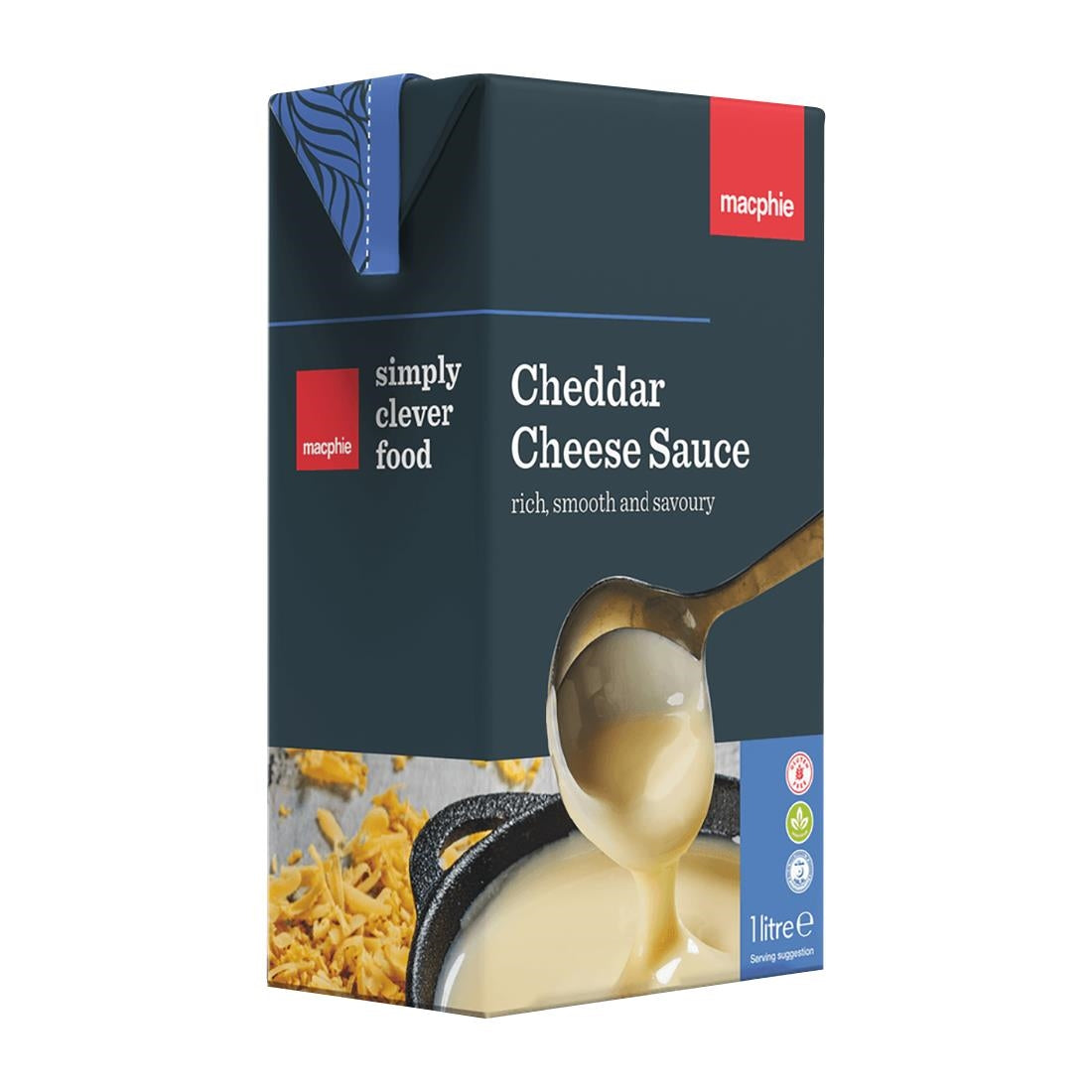 Macphie Cheddar Cheese Sauce 1Ltr - KA114 Macphie