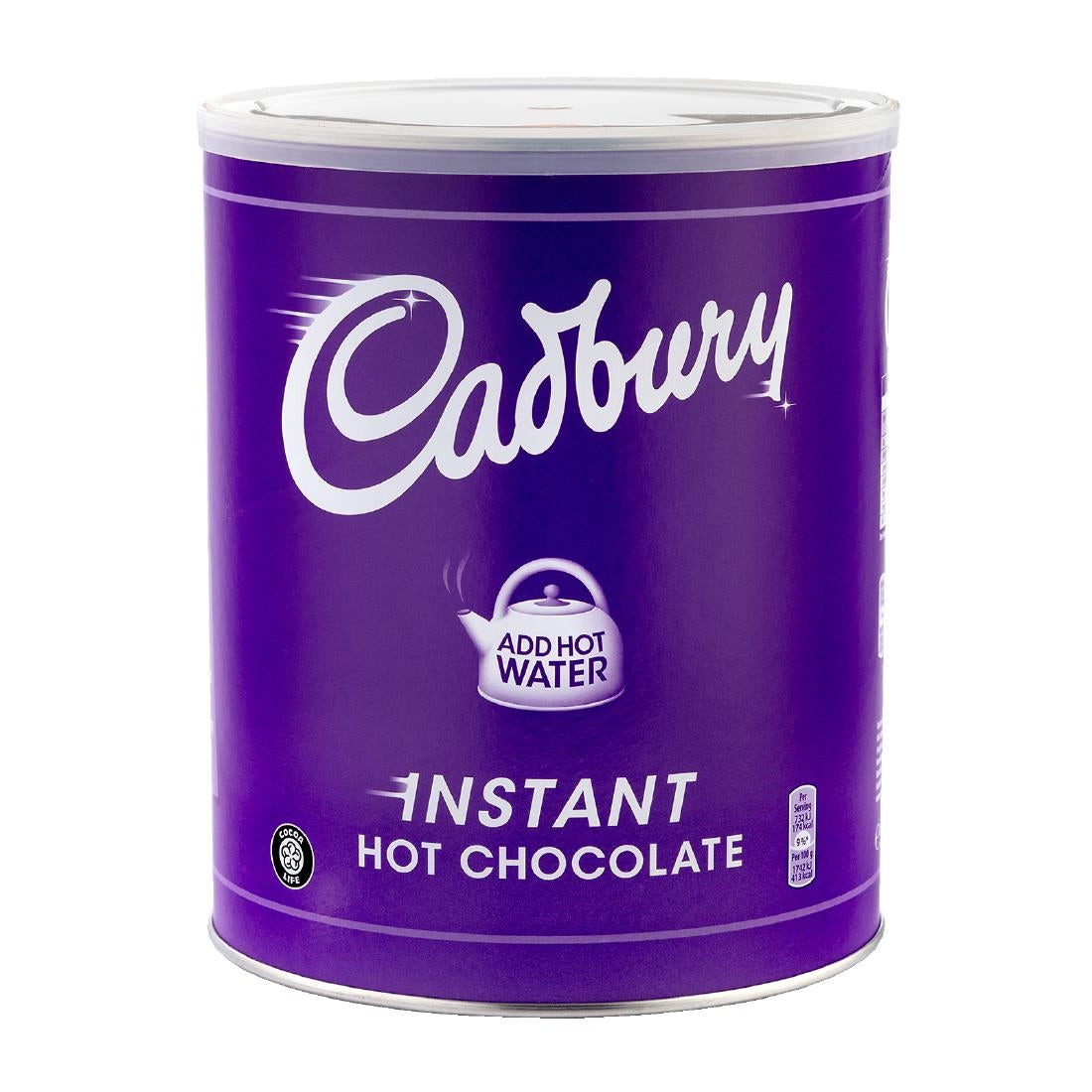 Cadbury Instant Hot Chocolate 2kg - KA189 Cadburys