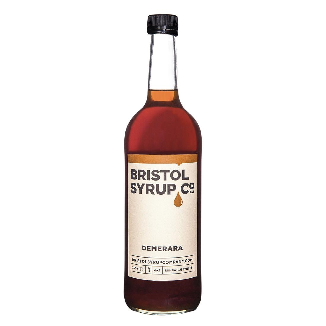 Bristol Syrup Co. No.3 Demerara Syrup 750ml - KA222 Bristol Syrup Company