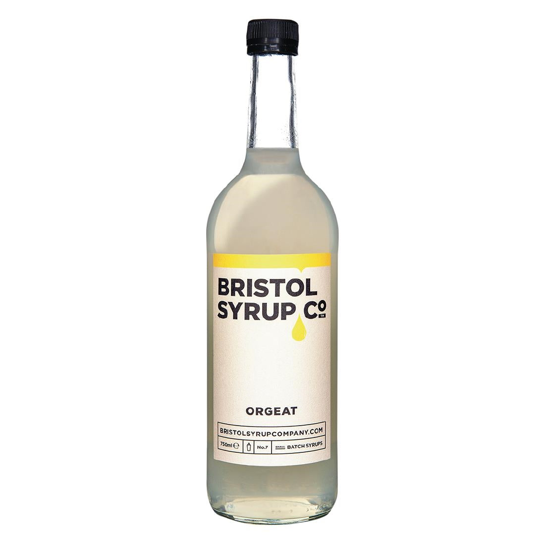 Bristol Syrup Co. No.7 Orgeat Syrup 750ml - KA226 Bristol Syrup Company