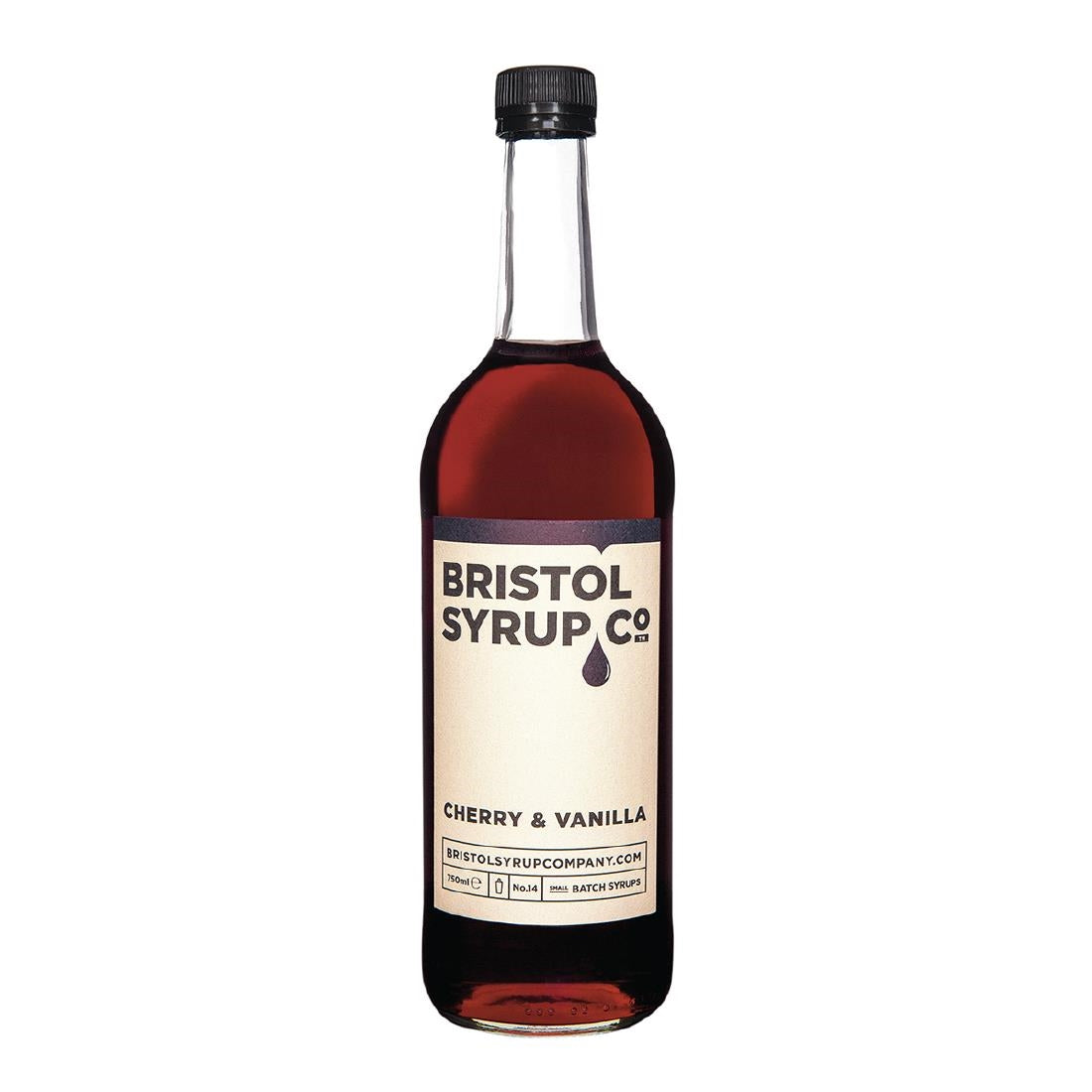 Bristol Syrup Co. No.14 Cherry & Vanilla Syrup 750ml - KA232 Bristol Syrup Company