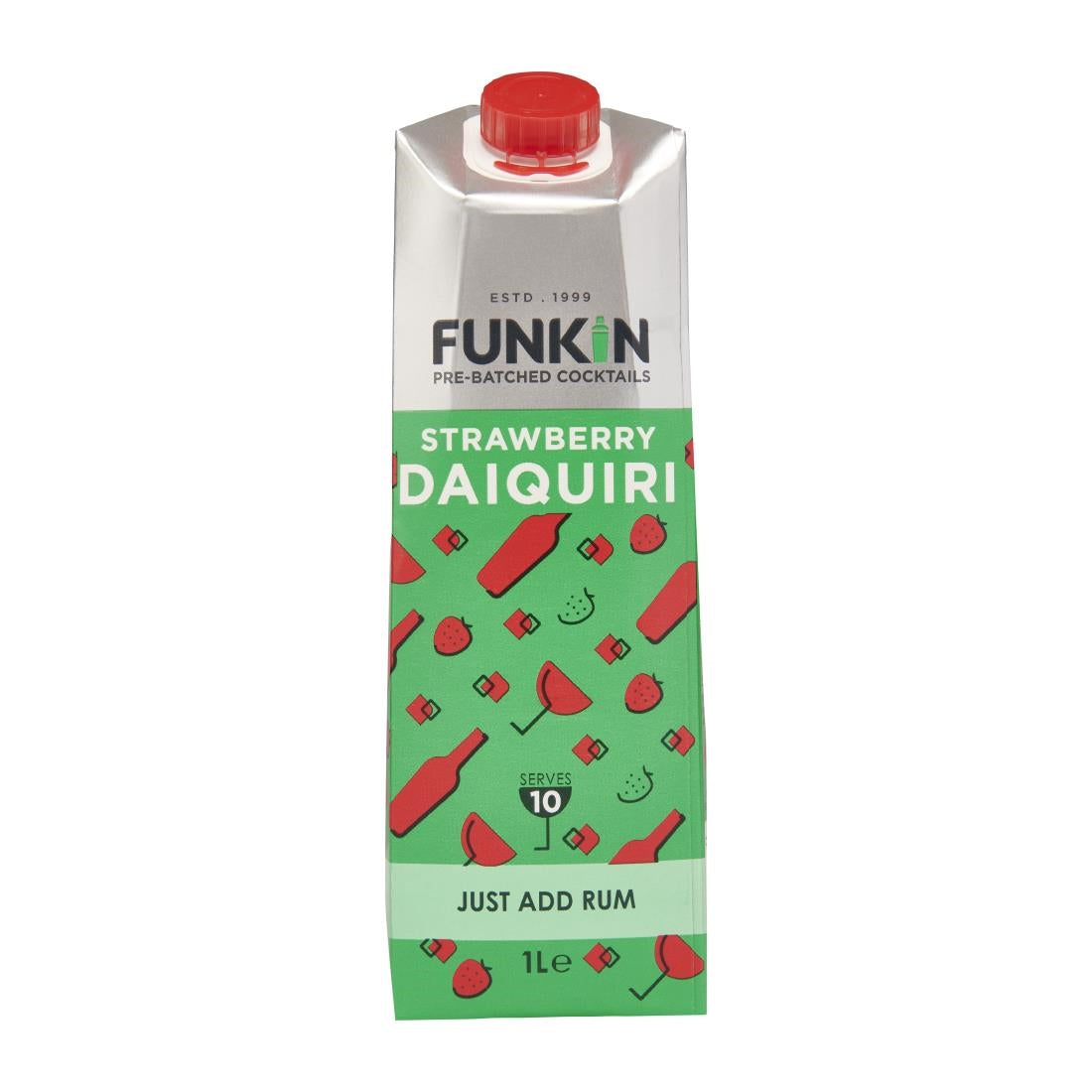 Funkin Strawberry Daiquiri Mixer 1Ltr - KA264 Funkin