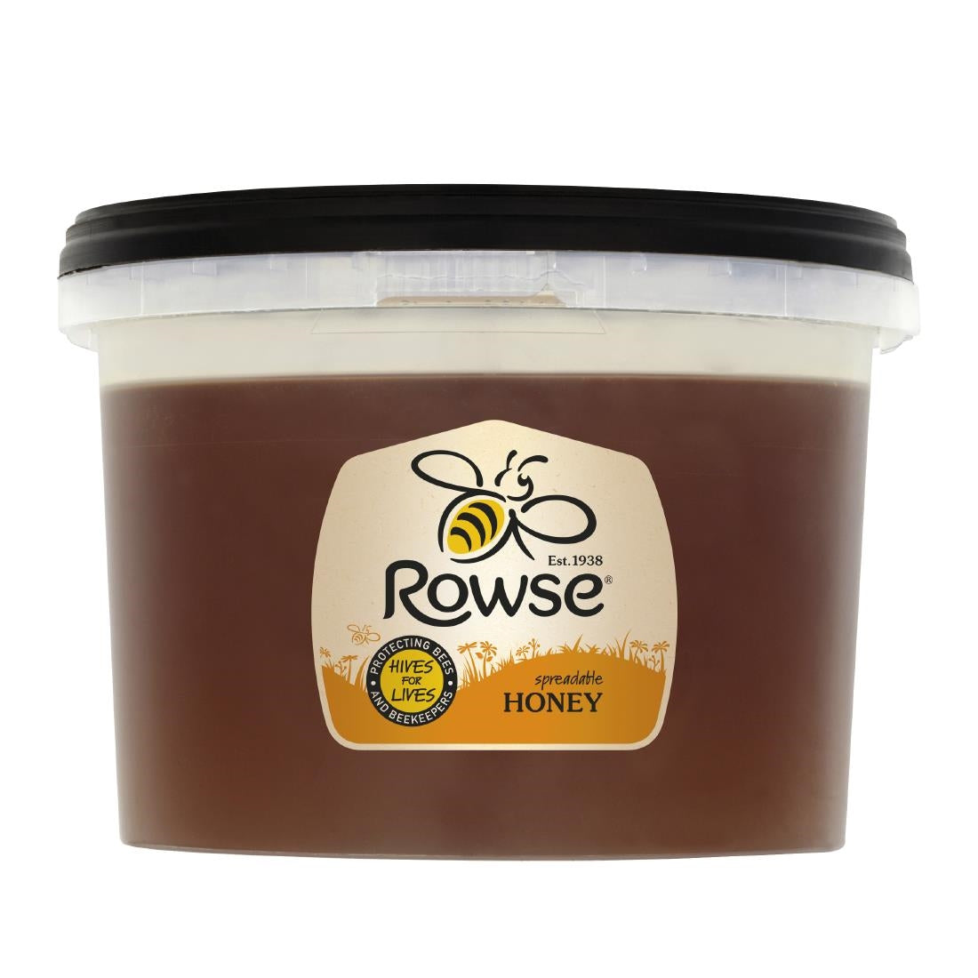 Rowse Clear Honey Catering Tub 3.17kg - KA282 Rowse