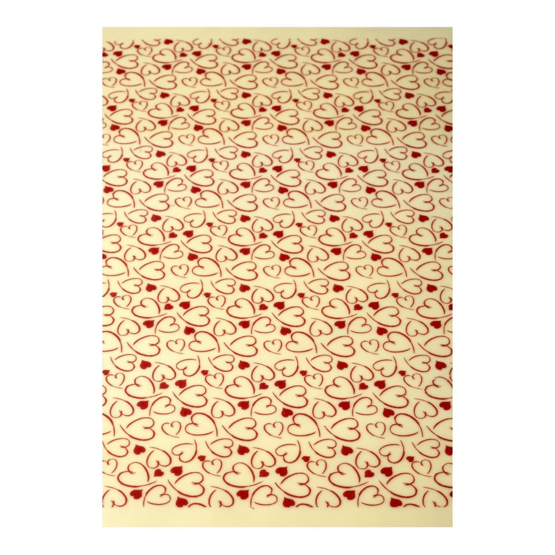 Pavoni Red Heart Transfer Sheets 340x265mm (Pack of 30) - KA322 Pavoni