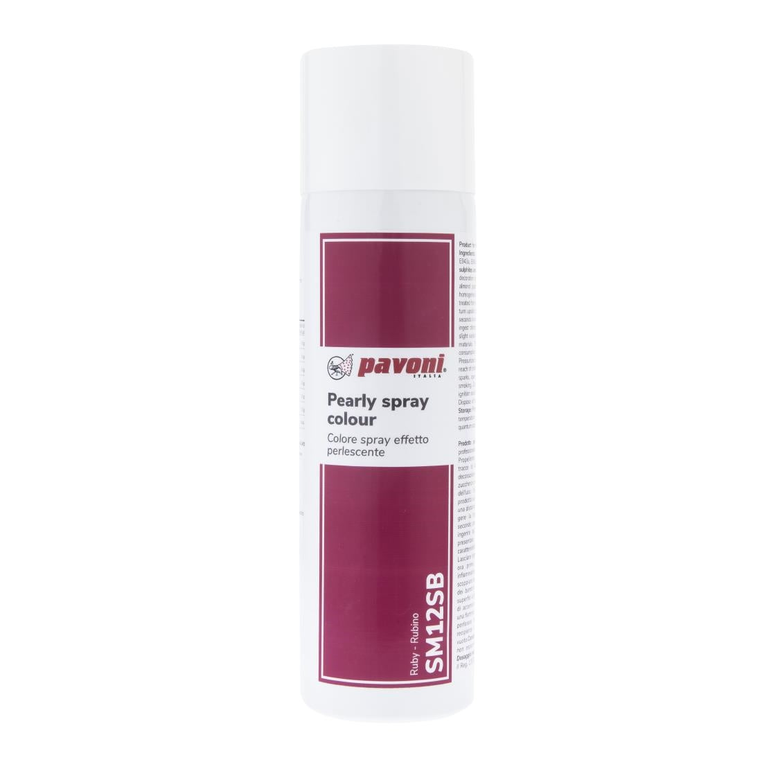 Pavoni Metallized Spray Ruby 250ml - KA334 Pavoni