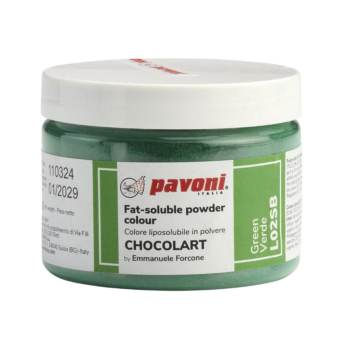 Pavoni Liposoluble Colours Green 40g - KA347 Pavoni