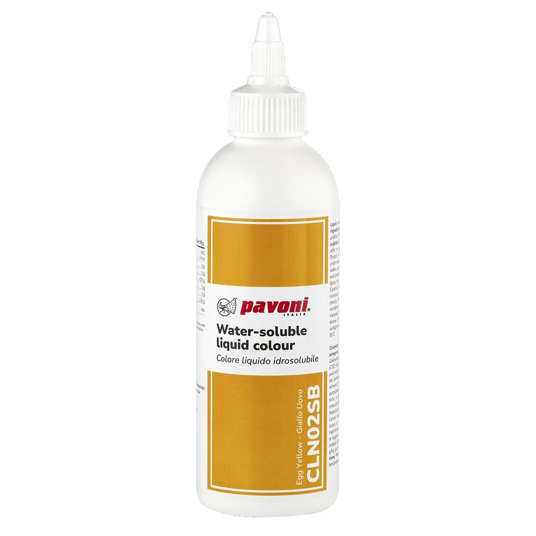 Pavoni Liquid Colours Egg Yellow 190ml - KA356 Pavoni