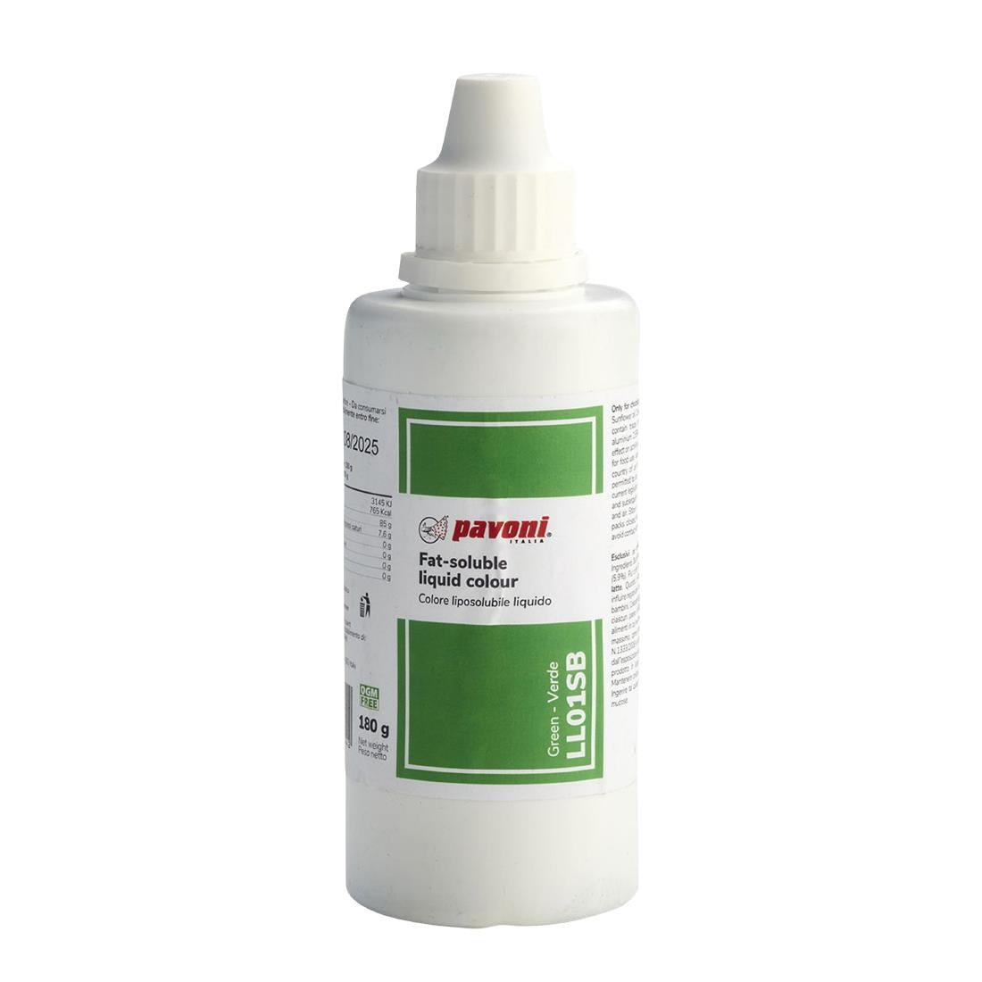 Pavoni Liposoluble Liquid Colours Green 180g - KA359 Pavoni