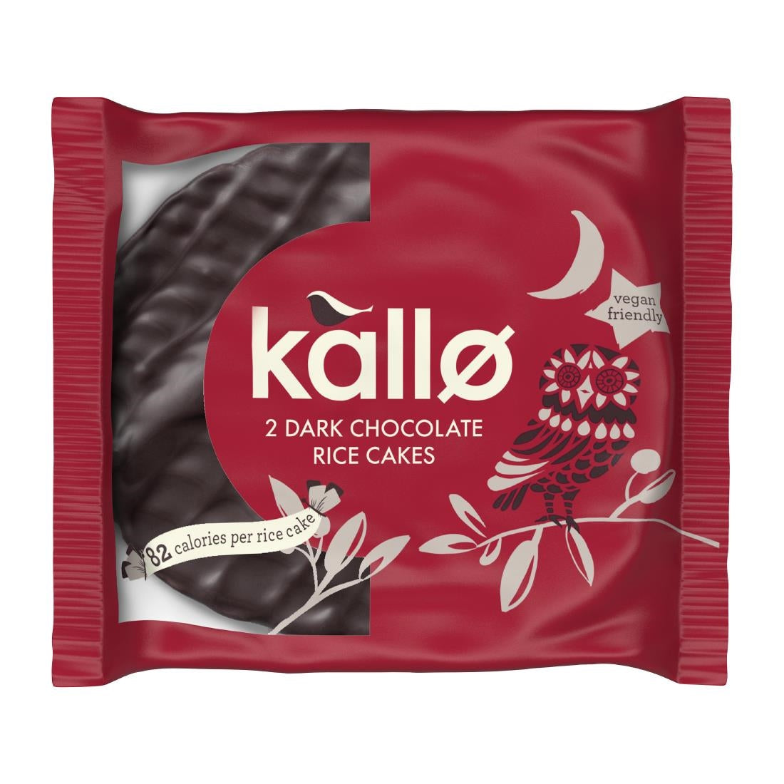 Kallo Dark Chocolate Topped Rice Cakes (Pack of 30) - KA516 Kallo