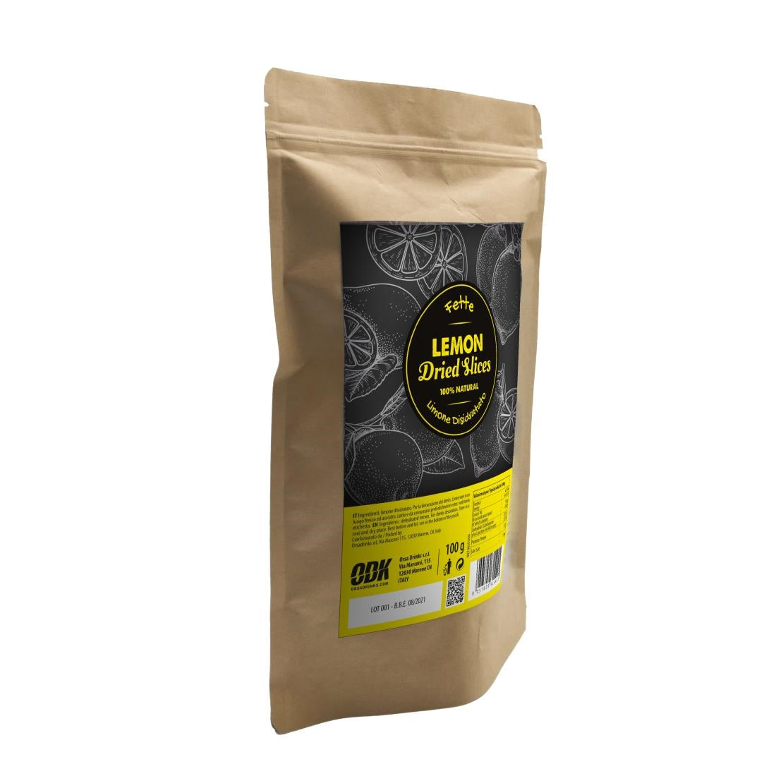 ODK Dried Fruit Lemon Slices 100g - KA573 ODK