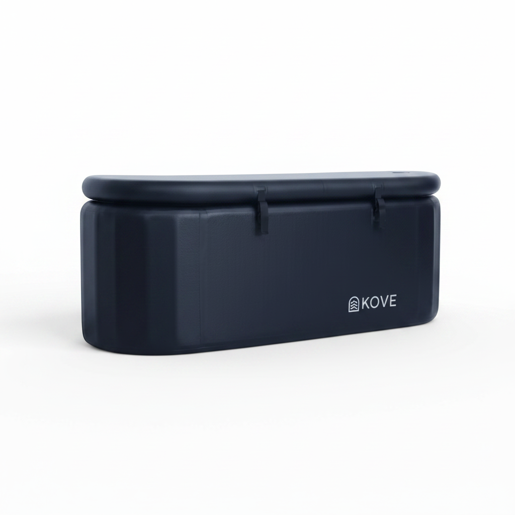 KOVE Pro 2 Person Ice Bath – Premium Reclined Cold Plunge - Full Body Immersions - 650L (Chiller Compatible)