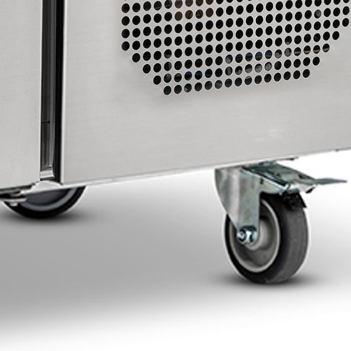 Koldbox 3 Door GN1/1 Refrigerated Counter 417L Gastronorm Fridge - KXRC3 Refrigerated Counters - Triple Door Koldbox