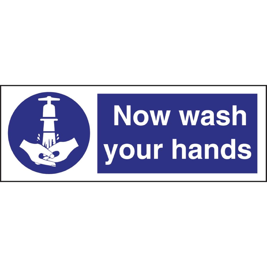 Vogue Now Wash Your Hands Symbol Sign - L957 Vogue