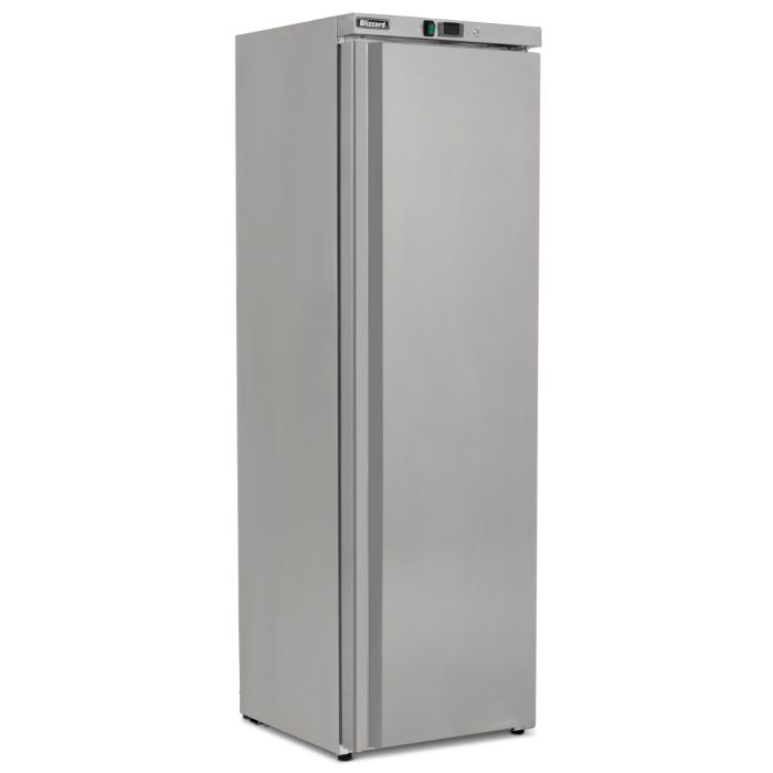 Blizzard Single Door Stainless Steel Upright Freezer 320L - LS40 Refrigeration Uprights - Single Door Blizzard