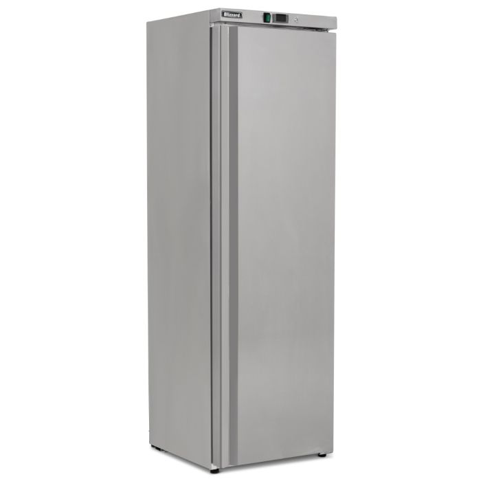 Blizzard Single Door Stainless Steel Upright Refrigerator 320L - HS40 Refrigeration Uprights - Single Door Blizzard