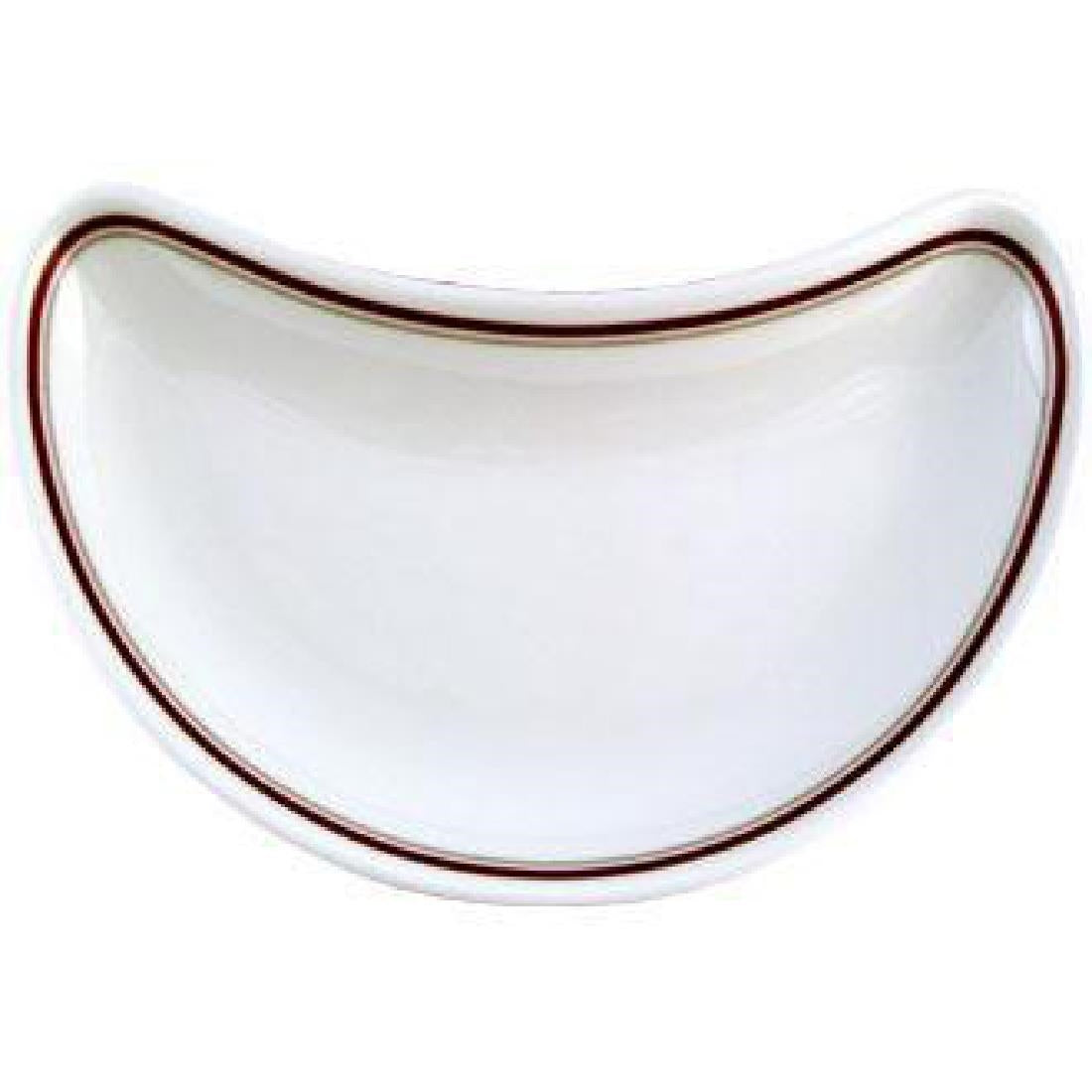 Churchill Nova Clyde Crescent Salad Plates (Pack of 12) - M053 Plates Churchill
