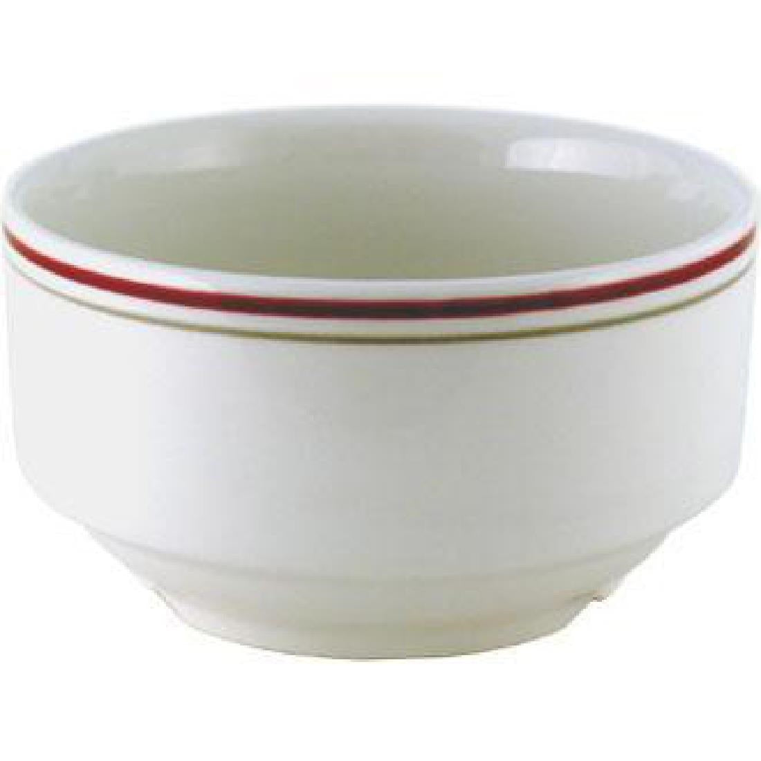 Churchill Nova Clyde Unhandled Soup Bowls 398ml (Pack of 24) - M056 Bowls Churchill