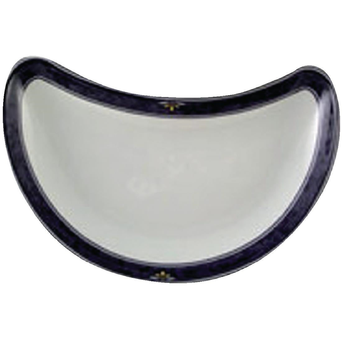 Churchill Venice Crescent Salad Plates (Pack of 12) - M360 Plates Churchill