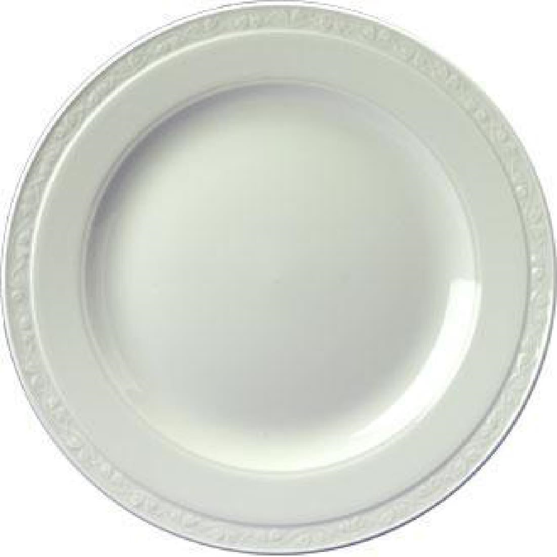 Churchill Chateau Blanc Plates 254mm (Pack of 24) - M549 Plates Churchill