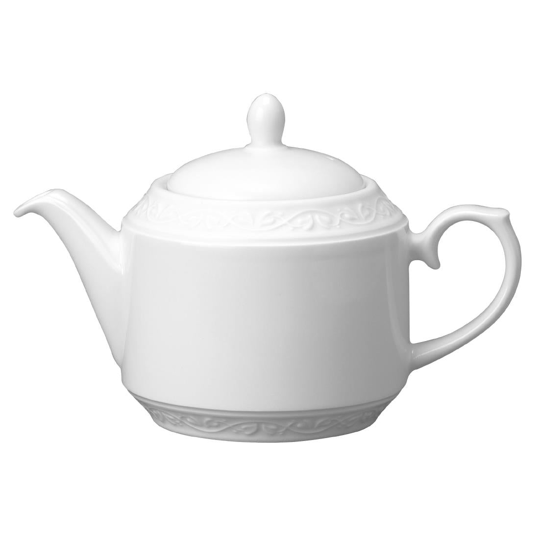 Churchill Chateau Blanc Teapots 796ml (Pack of 4) - M573 Churchill Super Vitrified Churchill