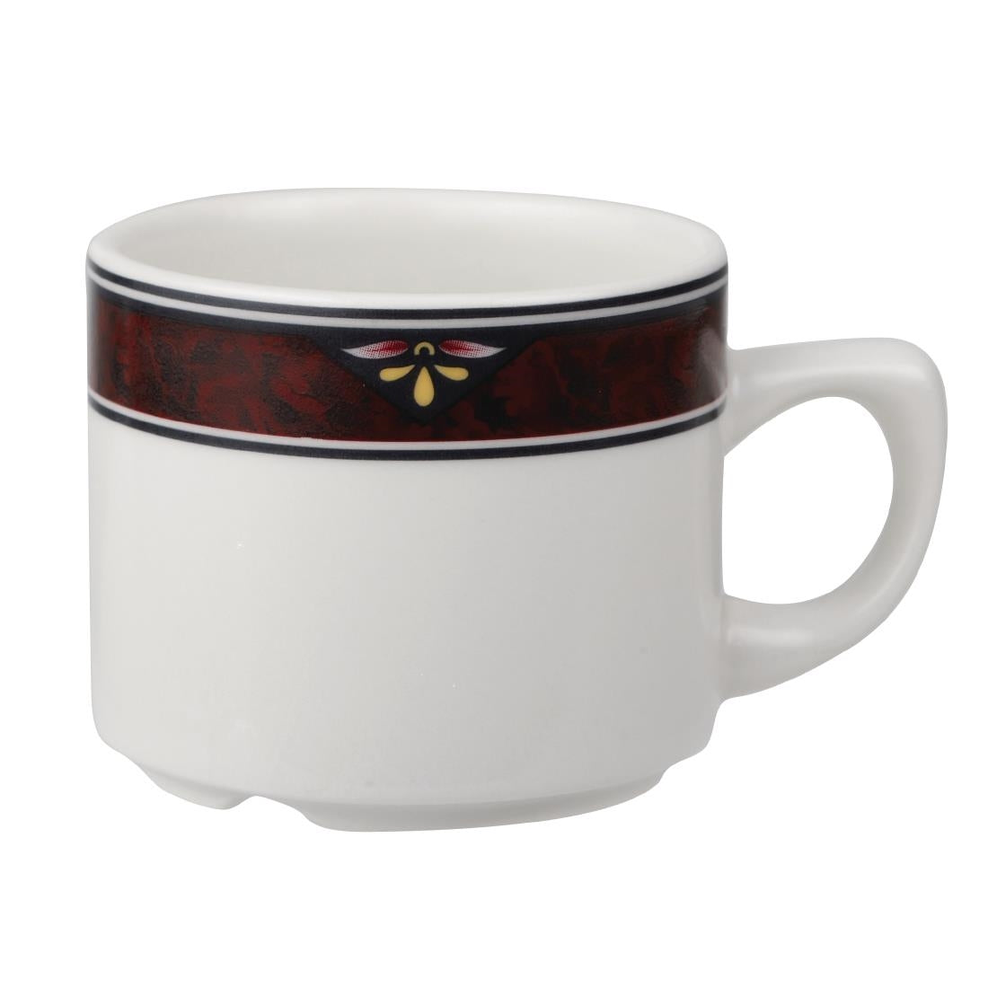 Churchill Milan Maple Coffee Cups 114ml (Pack of 24) - M730 Cups and Mugs Churchill
