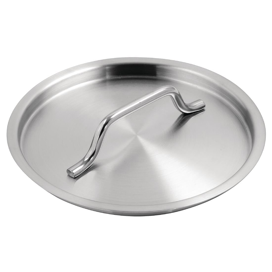 Vogue Stainless Steel Saucepan Lid 14cm - M927 Vogue