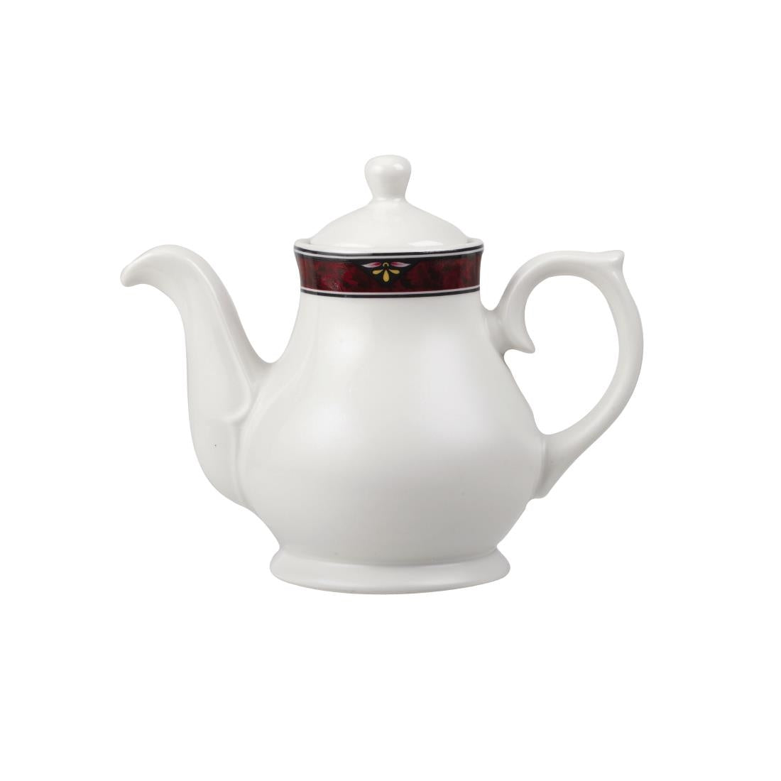 Churchill Milan Tea and Coffee Pots 426ml (Pack of 4) - M954 Churchill Super Vitrified Churchill