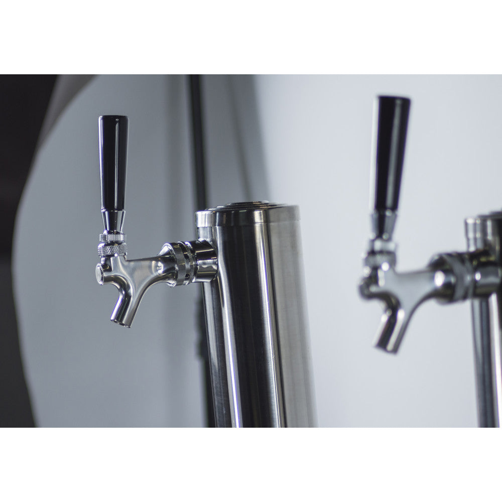 Prodis Double Door Keg Cooler with Double Tap – Commercial Beer Dispenser | NTKC2 Keg Coolers & Beer Dispensers Prodis