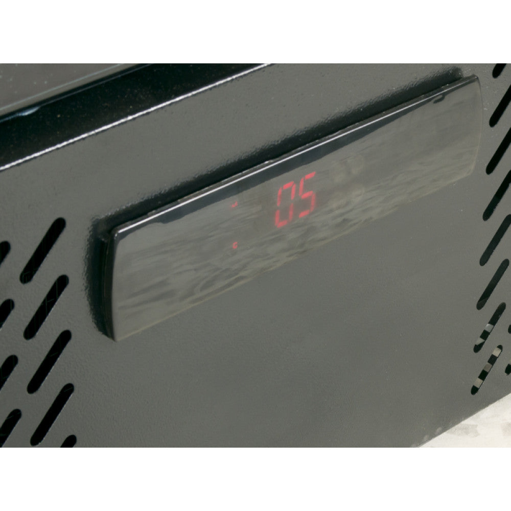 Prodis Low Energy Single Door Black Finish Upright Bottle Cooler | NT10-LE Upright Single Door Bottle Coolers Prodis