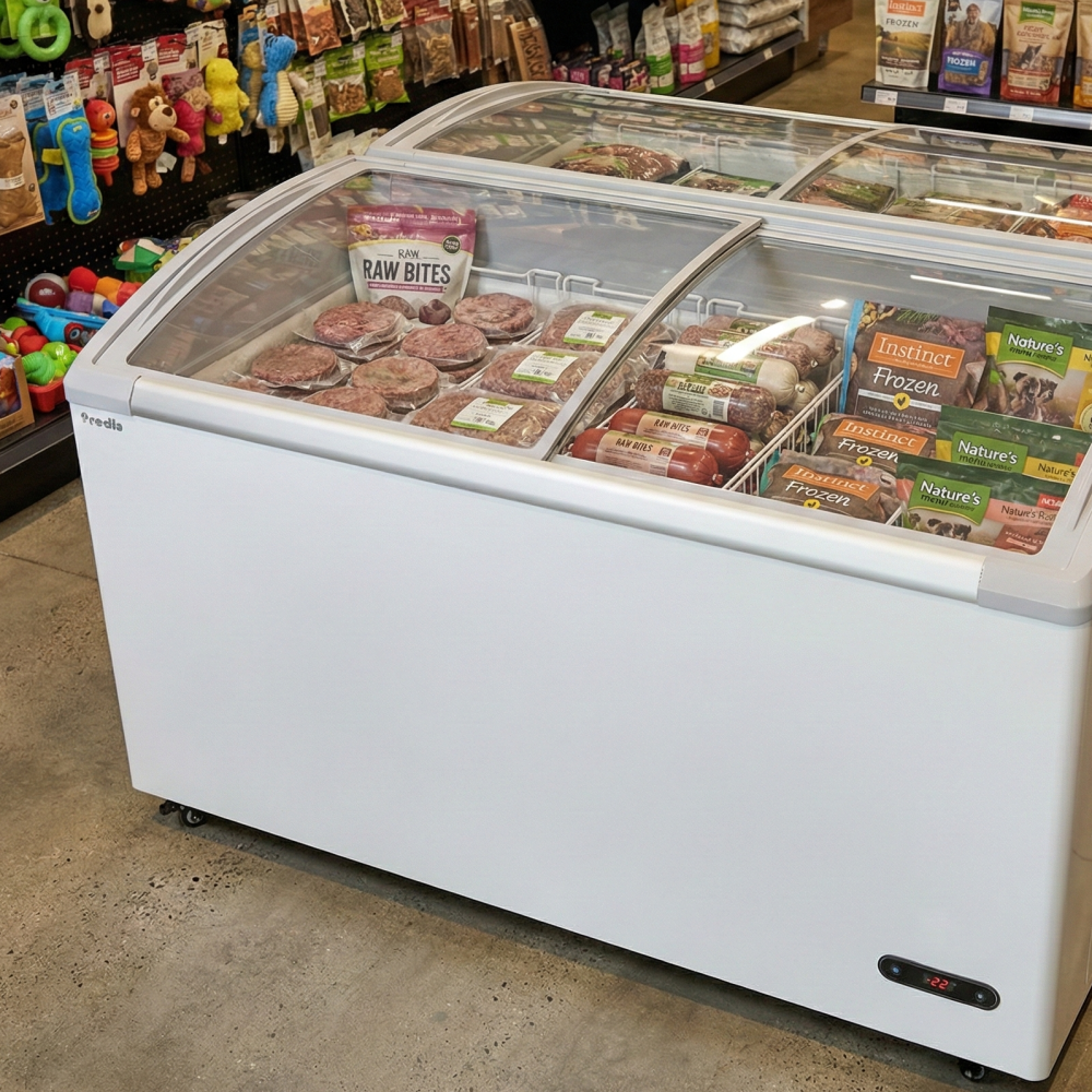 Prodis Curved Glass Display Freezer 546L | NVC5 Display Chest Freezers Prodis