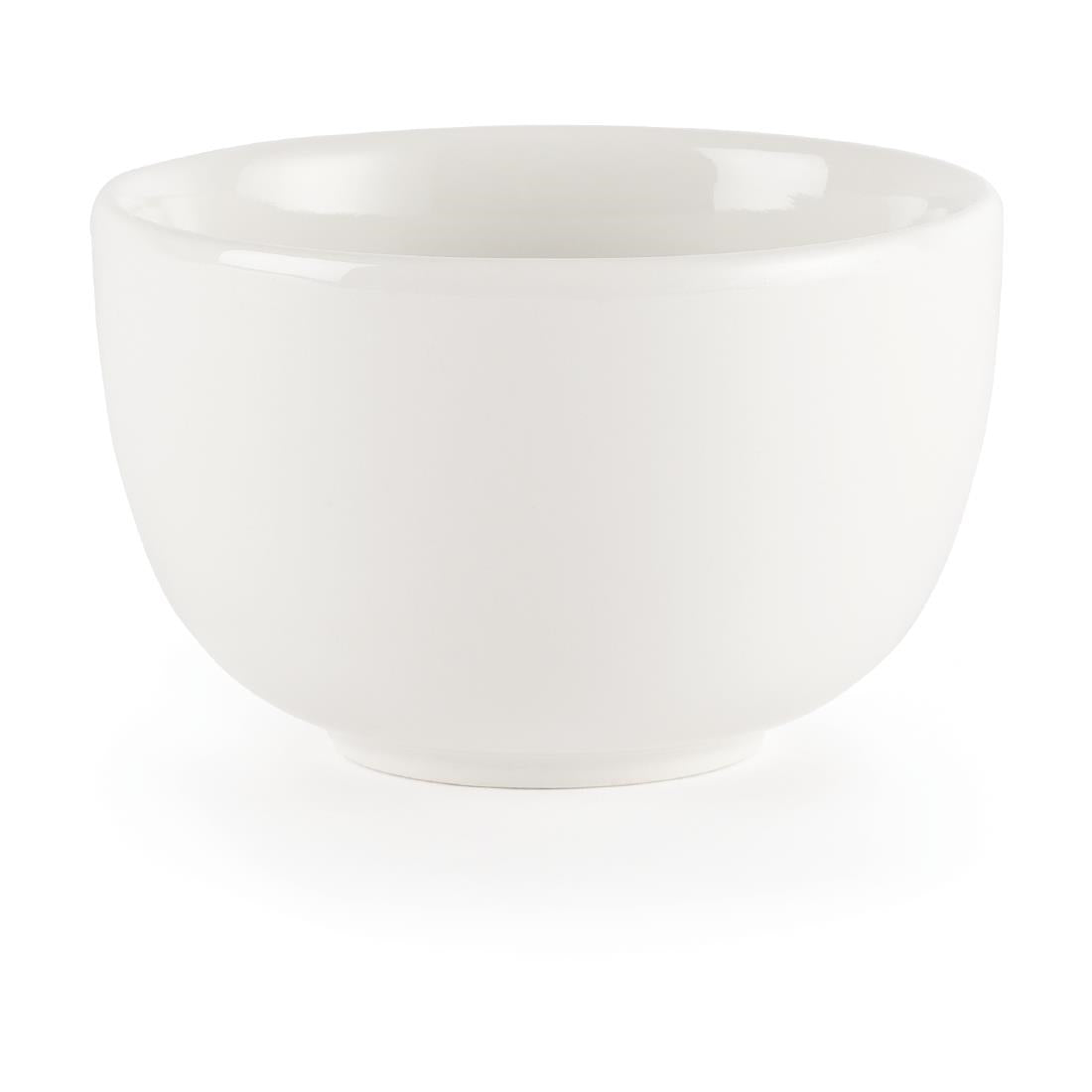 Churchill Whiteware Sugar Bowls 89mm (Pack of 12) - P285 Bowls Churchill