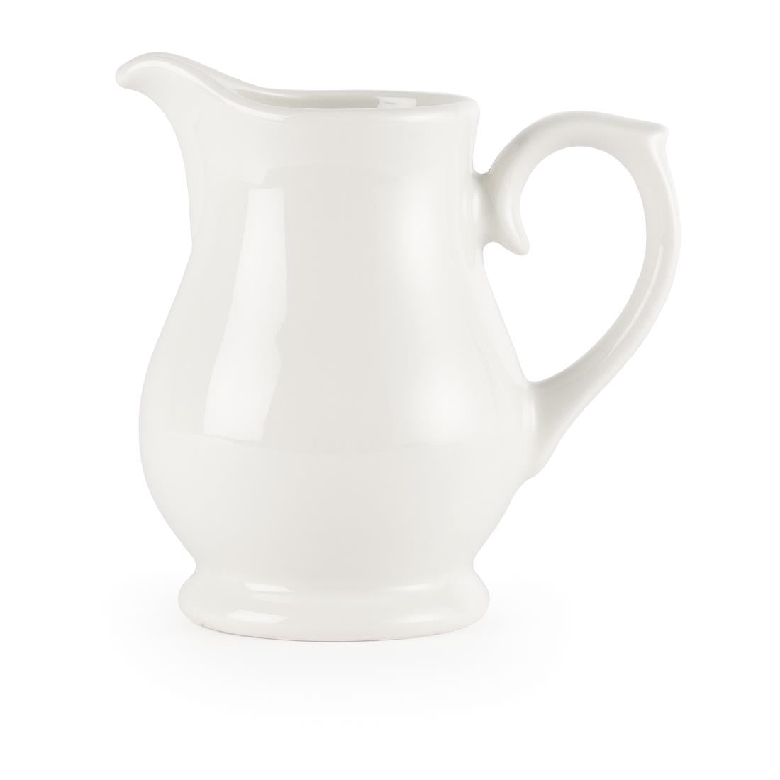 Churchill Whiteware Sandringham Jugs 284ml (Pack of 4) - P286 Churchill Super Vitrified Churchill