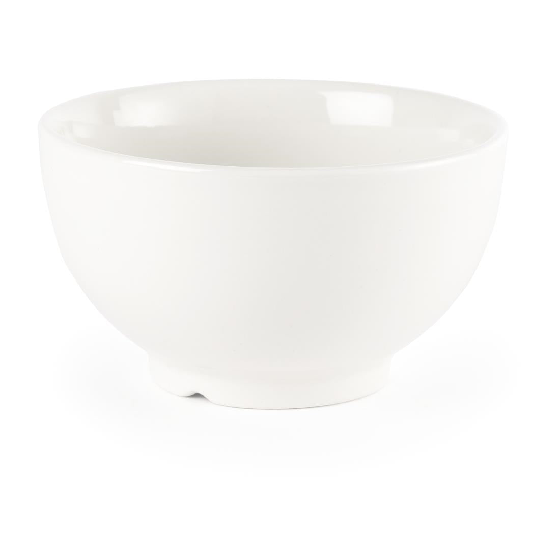 Churchill Snack Attack Soup Bowls White 130mm (Pack of 6) - P416 Bowls Churchill